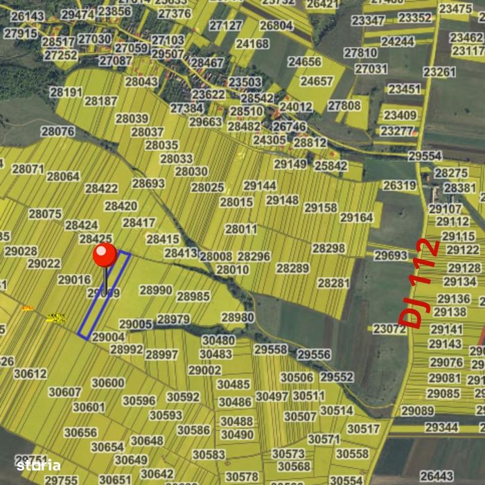 Teren extravilan de vânzare în Ilieni!