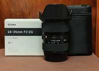 Sigma 24-35 mm F2.0 DG Art pentru Canon EF vand/schimb