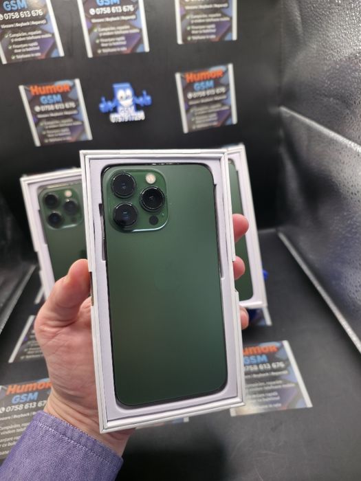 iPhone 13 Pro / Alpine Green / 128GB / 100% / Garantie / Rate