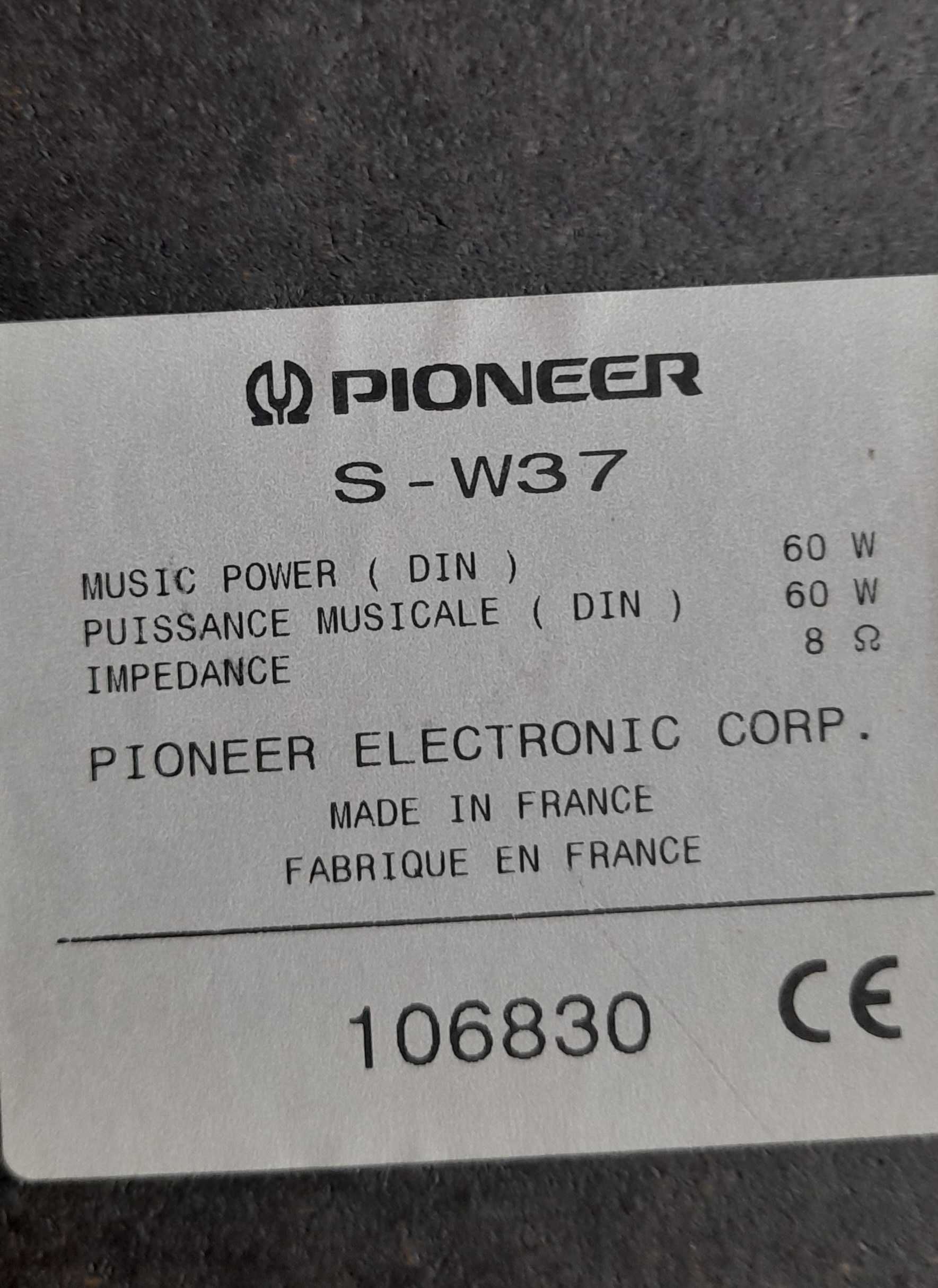 Субуфер Pioneer S-W37