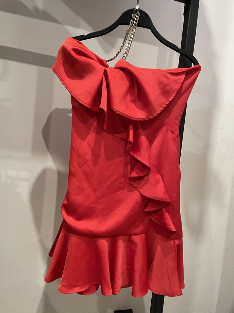 Karen millen сатенена рокля
