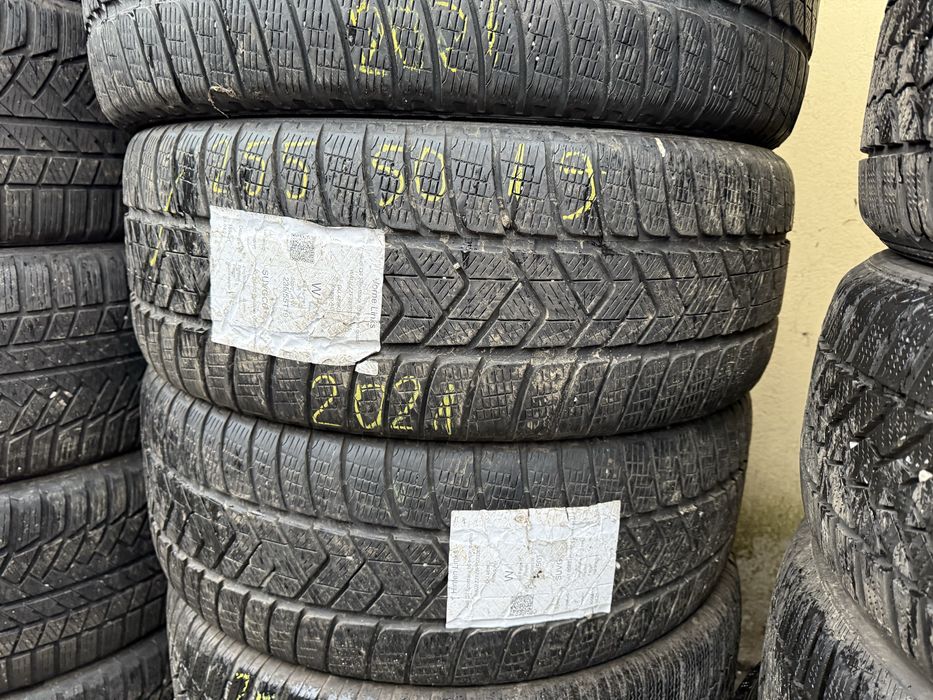 255/50/19SetPIRELLI-CONTINENTAL dot 2021-2024.anv M+S IarnăImpecabile.