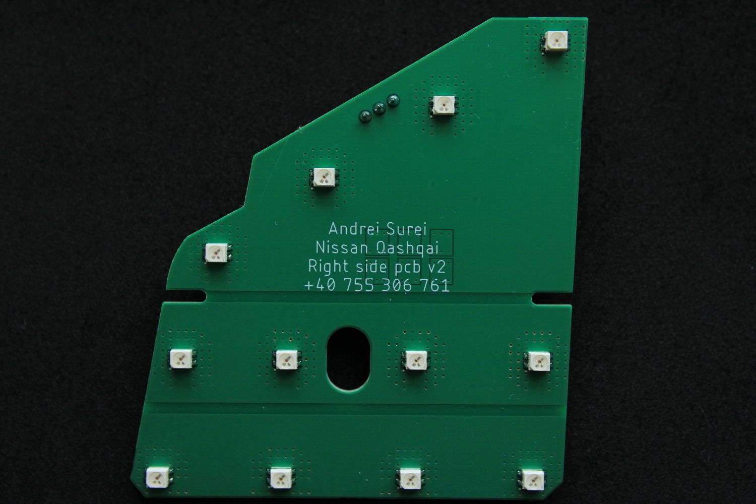Placă/plăcuțe/pcb stop/stopuri led Nissan Qashqai J10