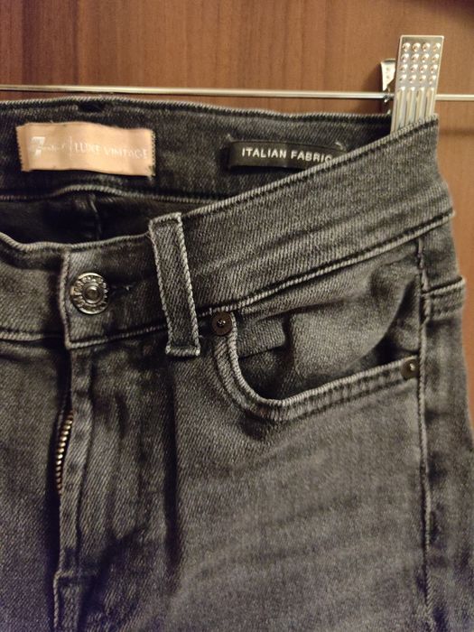 Blugi  dama 7 for all Mankind purtati o singura data