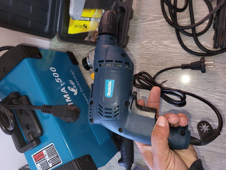 Акция Сварка болгарка дрел клуч набор утук хамелён очки 6/1