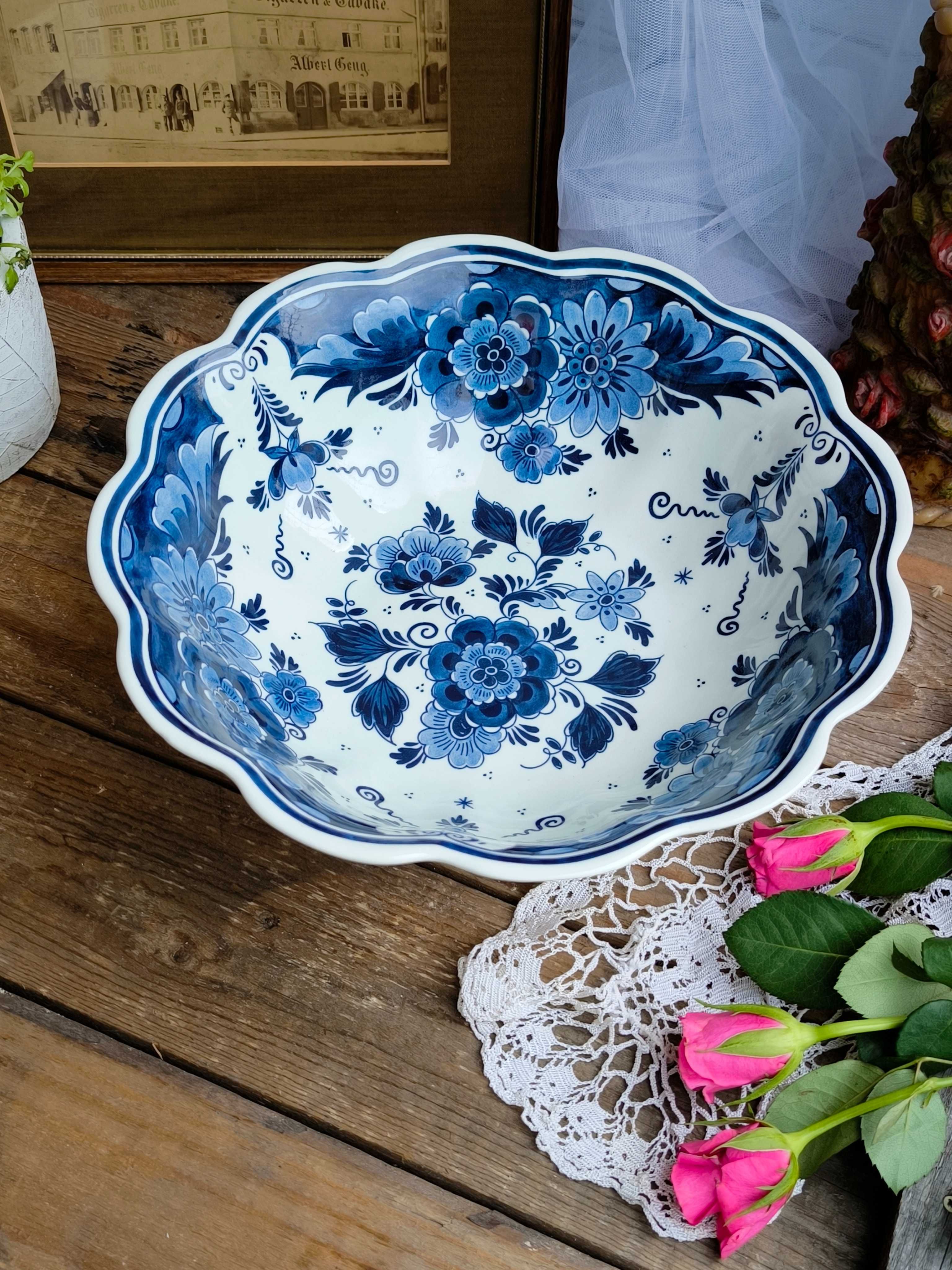 Порцеланова купа – Royal Goedewaagen Blue Delft