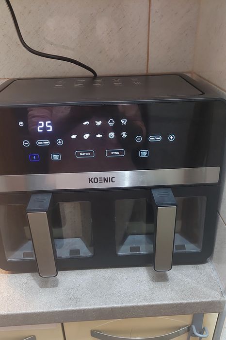 Airfryer koenic kaf double