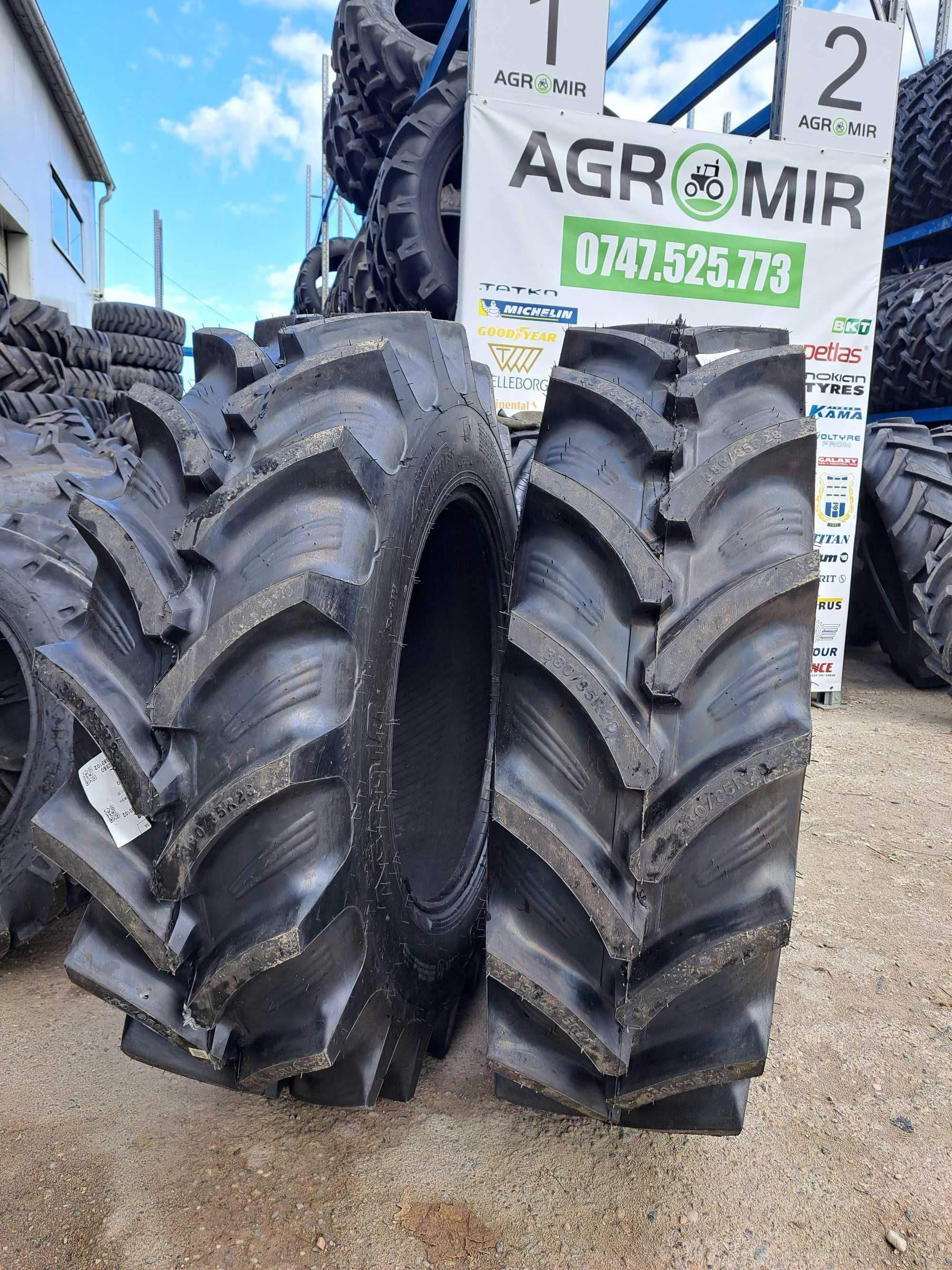 Anvelope TRACTOR 380/85R28 marca OZKA cauciucuri noi radiale 14.9R28