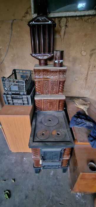 Sobă cu plită si cuptor !