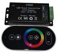 Vand controller RGB radiofrecventa cu telecomanda touch