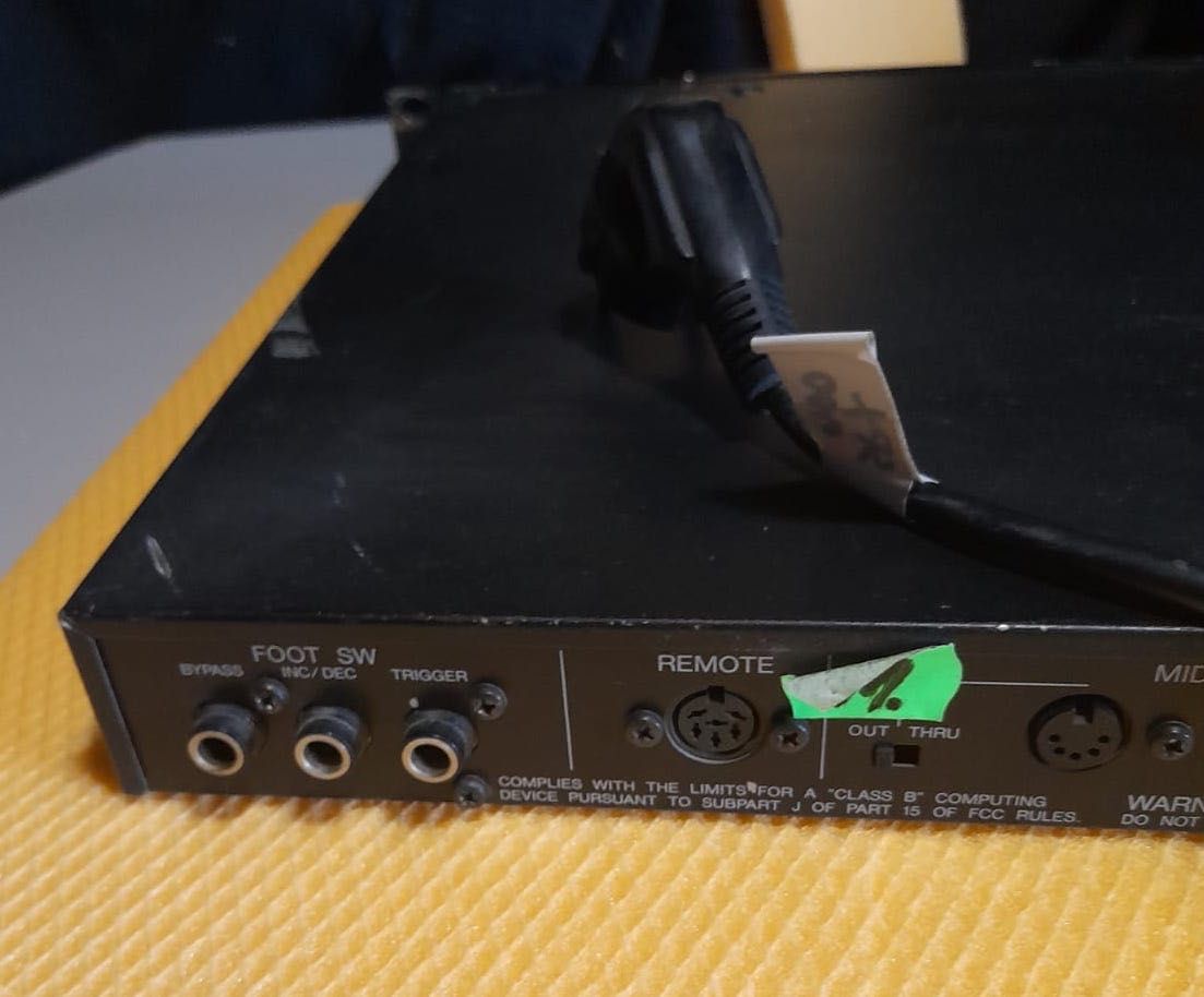 Yamaha SPX900  reverb procesor delay