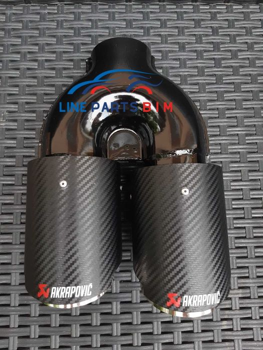 Tips Dublu Tipsuri Evacuare Inox Carbon Toba Akrapovic //M BMW AUDI