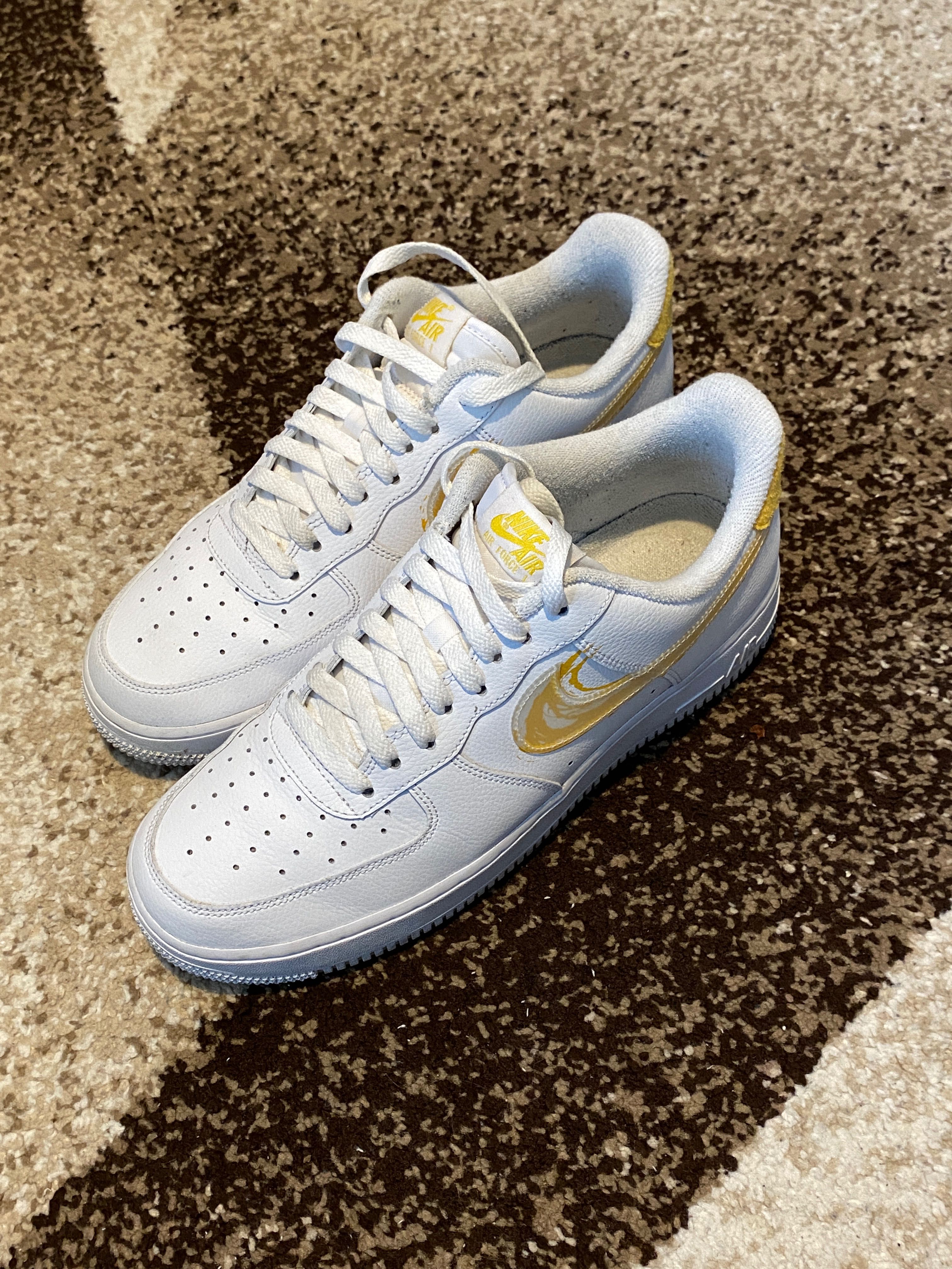 Nike AF1 yellow 43