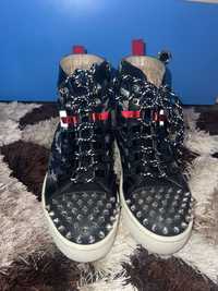 Adidasi Louboutin Smartic Navy Camo