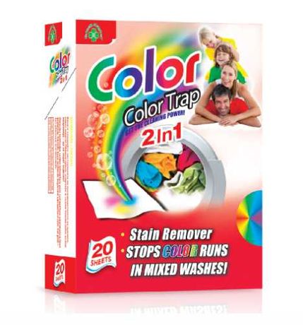 Color Trap 2 in 1 – против оцветяване и за отстраняване на петна, 20бр