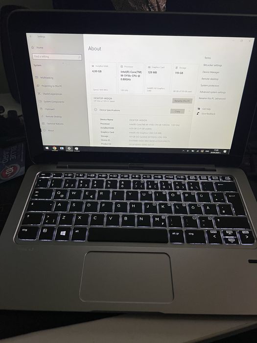Лаптоп/таблет HP Elite x2 1011 11.6"