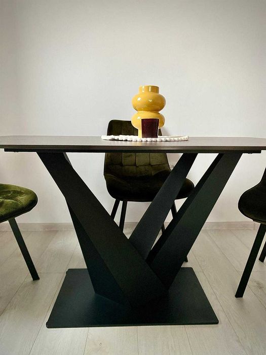 Set Dining de culoare olive