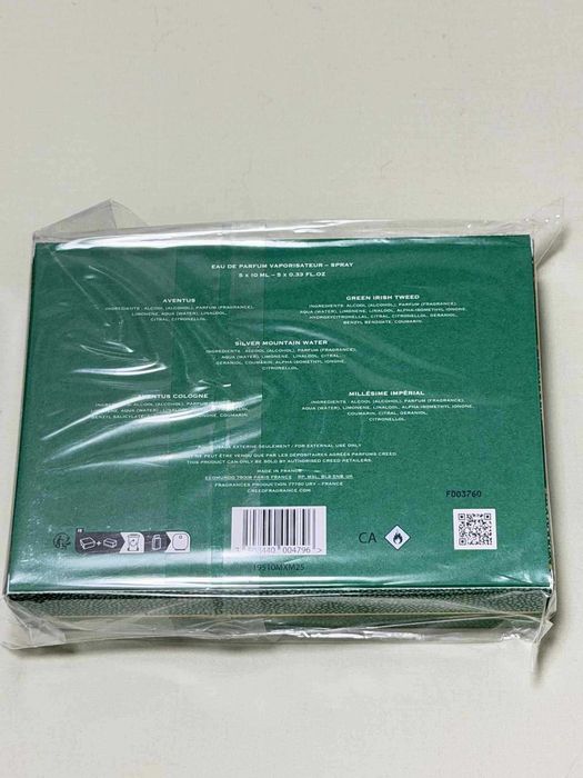 Creed set 5 x10 m,l pentru barbati