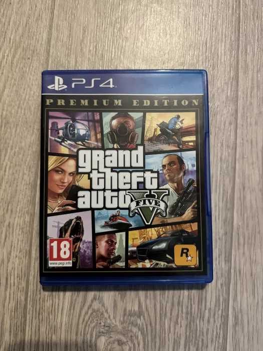 Диск Grand Theft Auto V. GTA 5 PS4