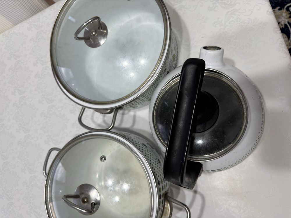 Продам кастрюлку и чайник