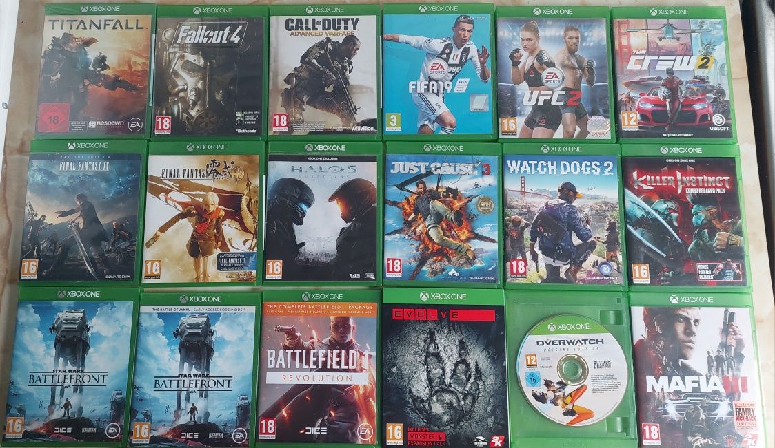 [XboxOne] Vând 21 jocuri originale pentru Xbox One //poze reale
