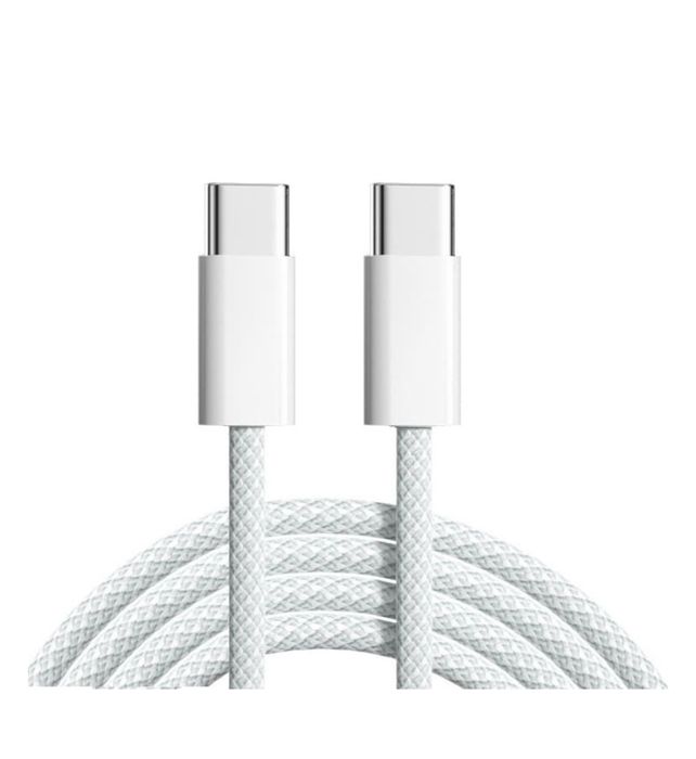 Айфон зарядный кабель! Кабель A-case USB Type-C (M), 1 м, белый.