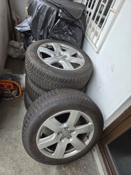 Set Jante originale AUDI pe cu cauciuri de iarna ca noi !