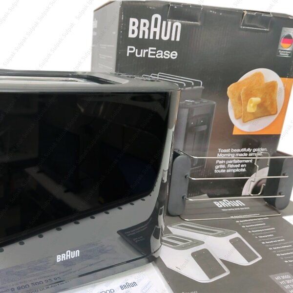 Тостер Braun HT3010BK, экстра-подъем