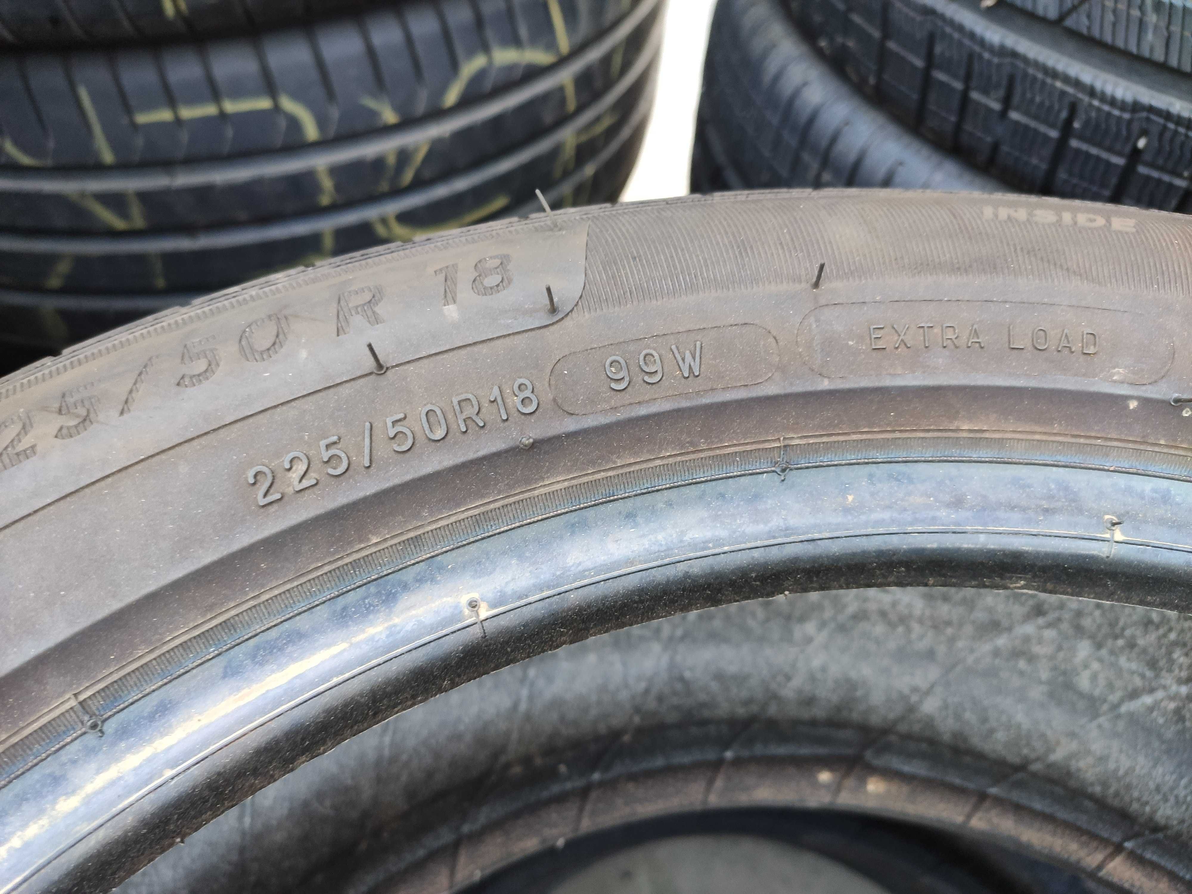 2бр Летни гуми 225 50 18 - Michelin