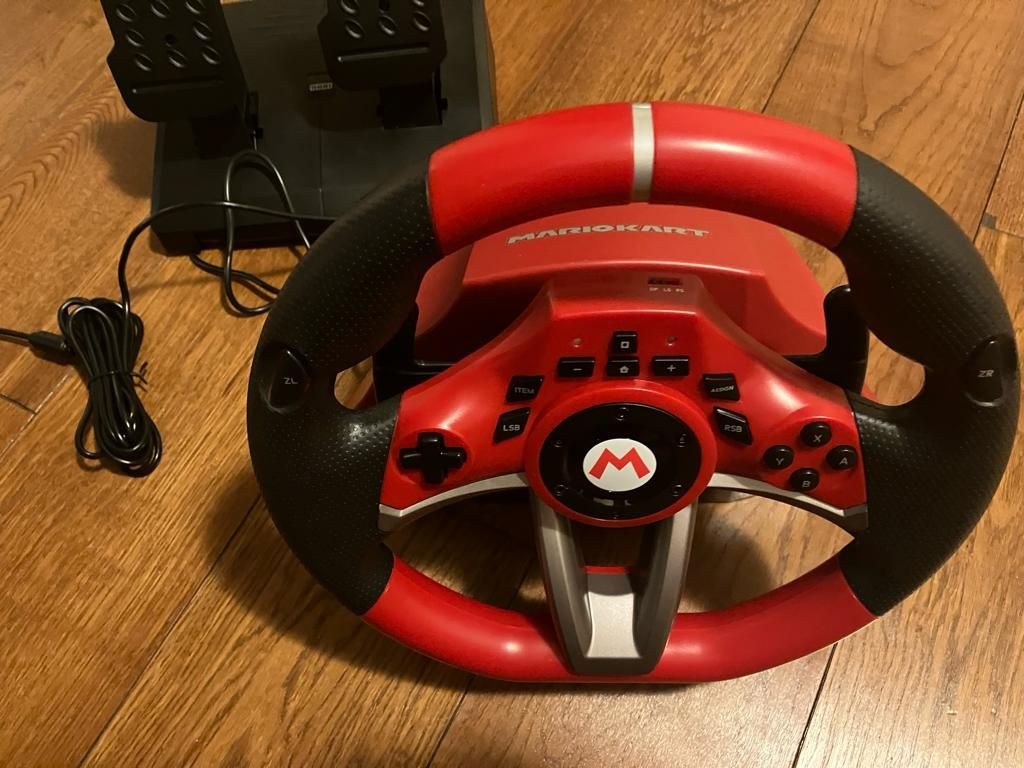 Nintendo Switch Mario Kart Racing Wheel Pro Deluxe