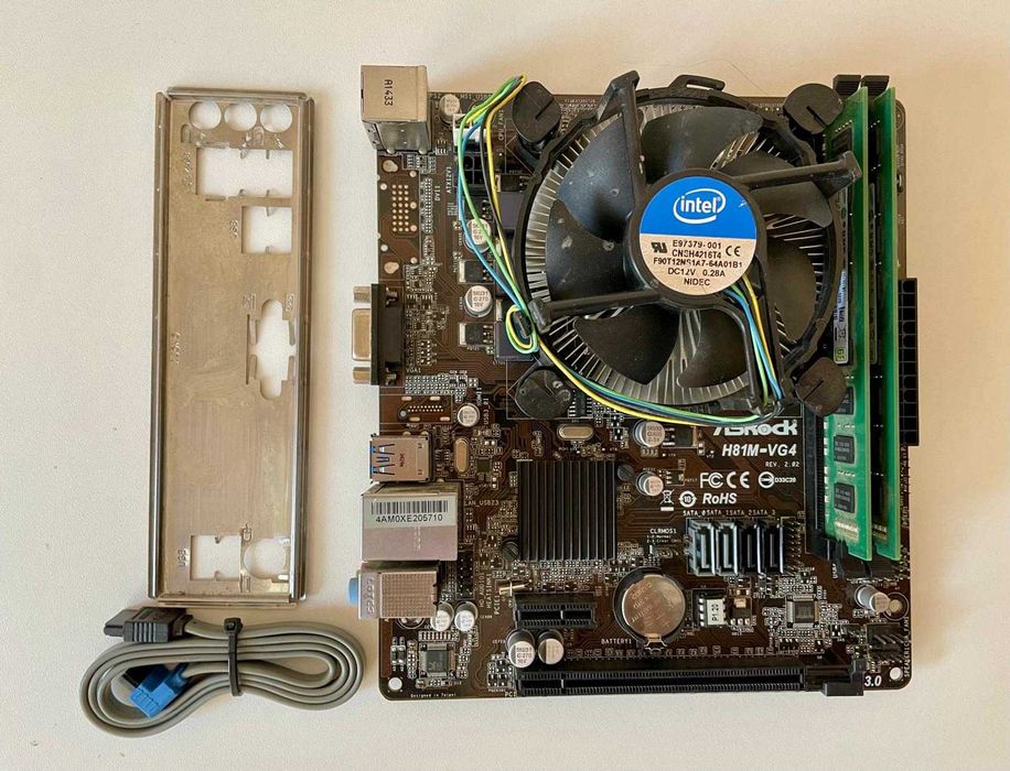 KIT i5 4590 + 8Gb 1600mhz + placa de baza Asrock