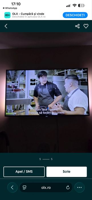 Smart tv Philips 139 cm 4k