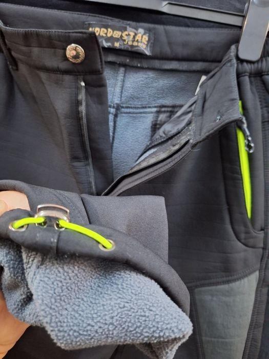 Pantaloni drumetie Nord Star pentru iarna, varianta Softshell, mărimea