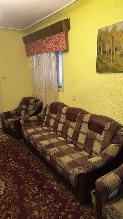Canapea extensibilă cu fotolii