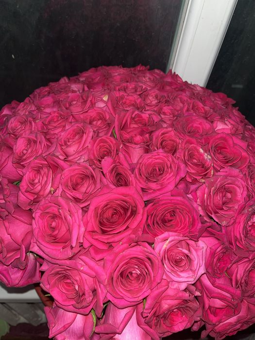 Цветы 101 шт роза