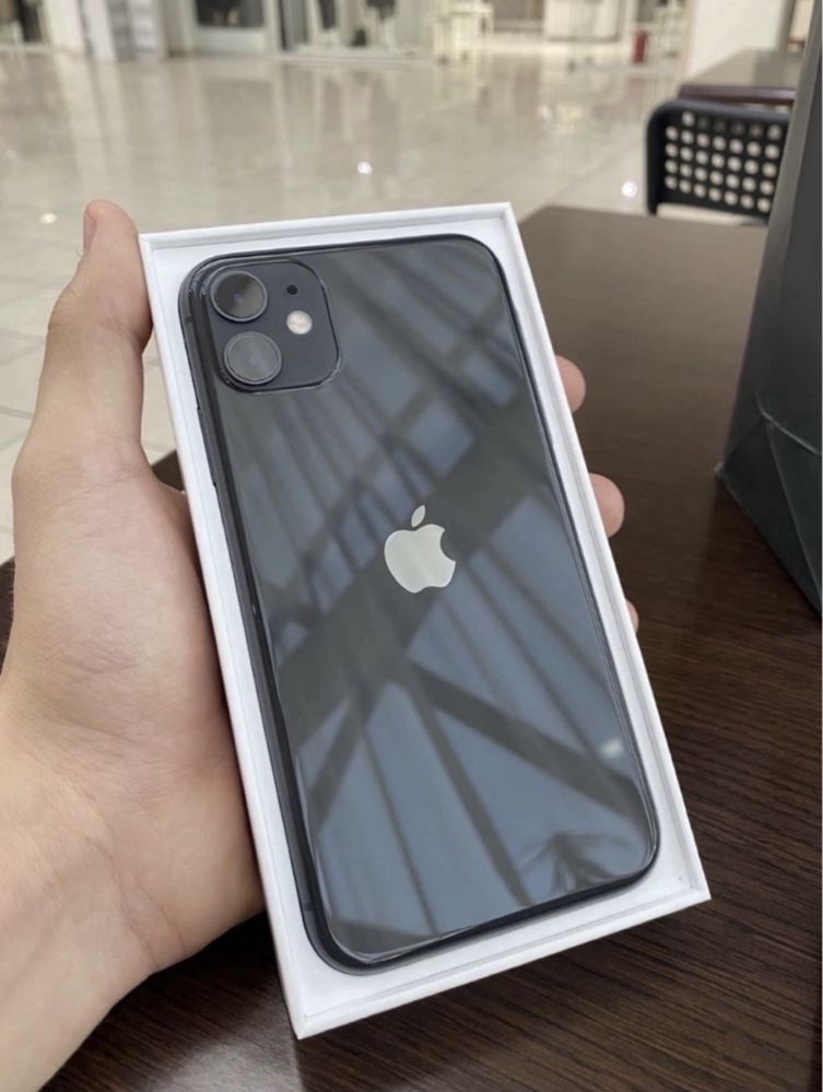 Iphone 11 black 64 гб в идеальном состояний