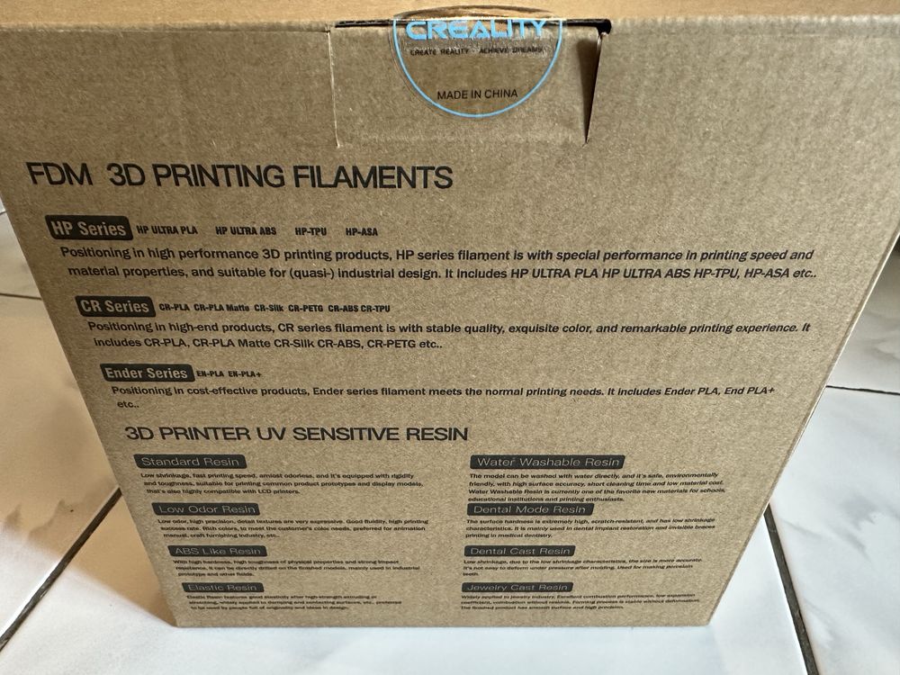 Filament PLA Creality