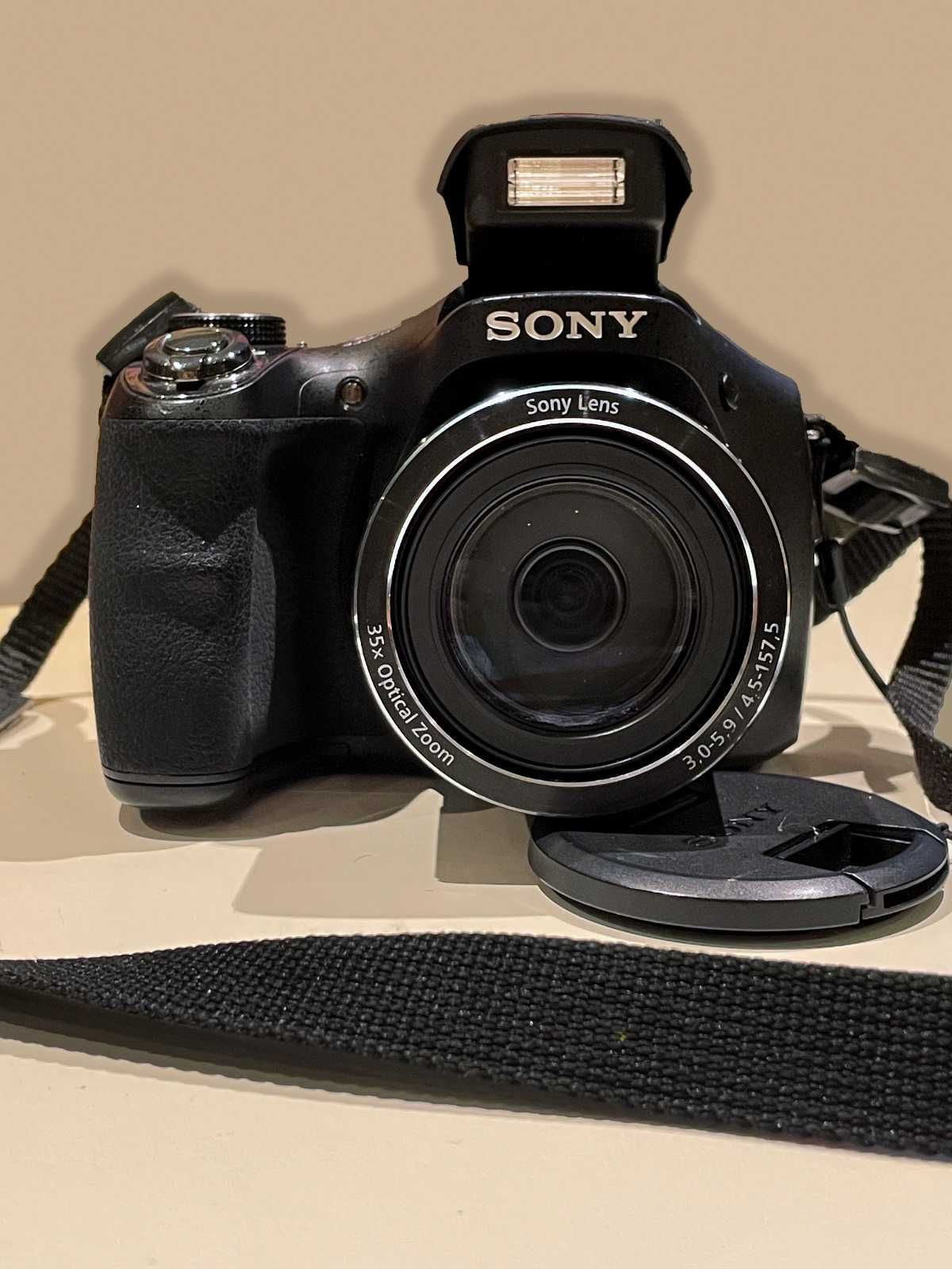 Aparat foto digital Sony Cyber-Shot DSC-H300, 20.1MP, Black