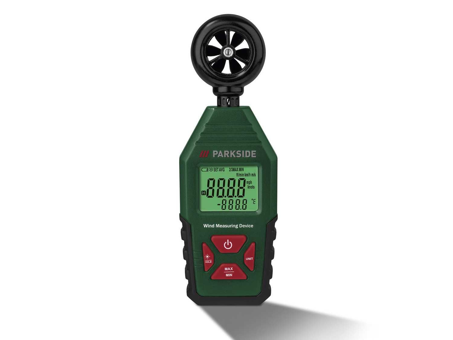 Anemometru  Parkside PWM B2, masurarea digitala vitezei vantului,temp