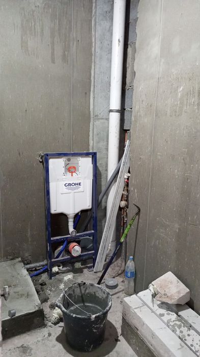 Мастер-сантехник: установка, ремонт труб, смесителей, унитазов, бойлер