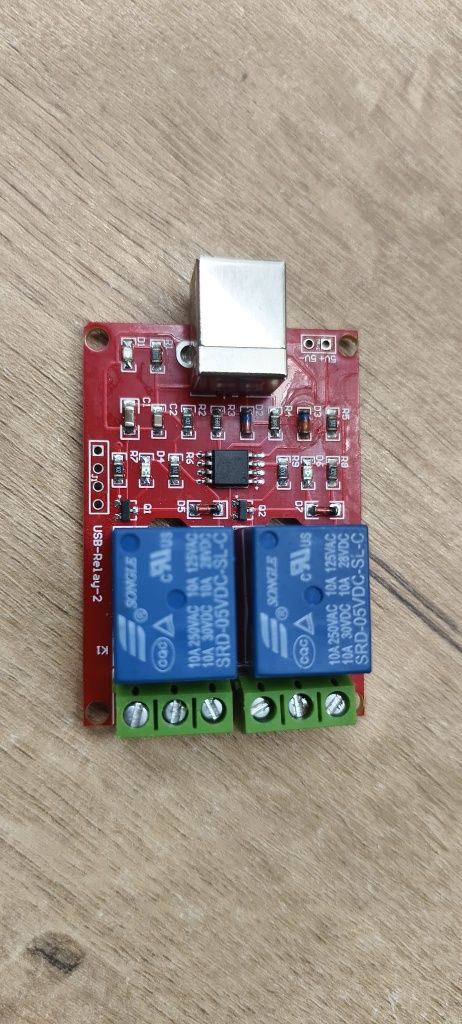 USB relay 2 плата