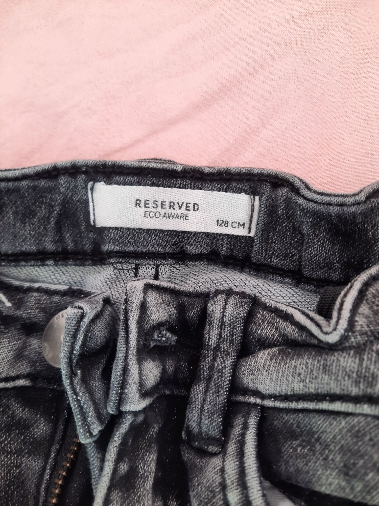 Лот дънки Reserved момиче 128 р-р