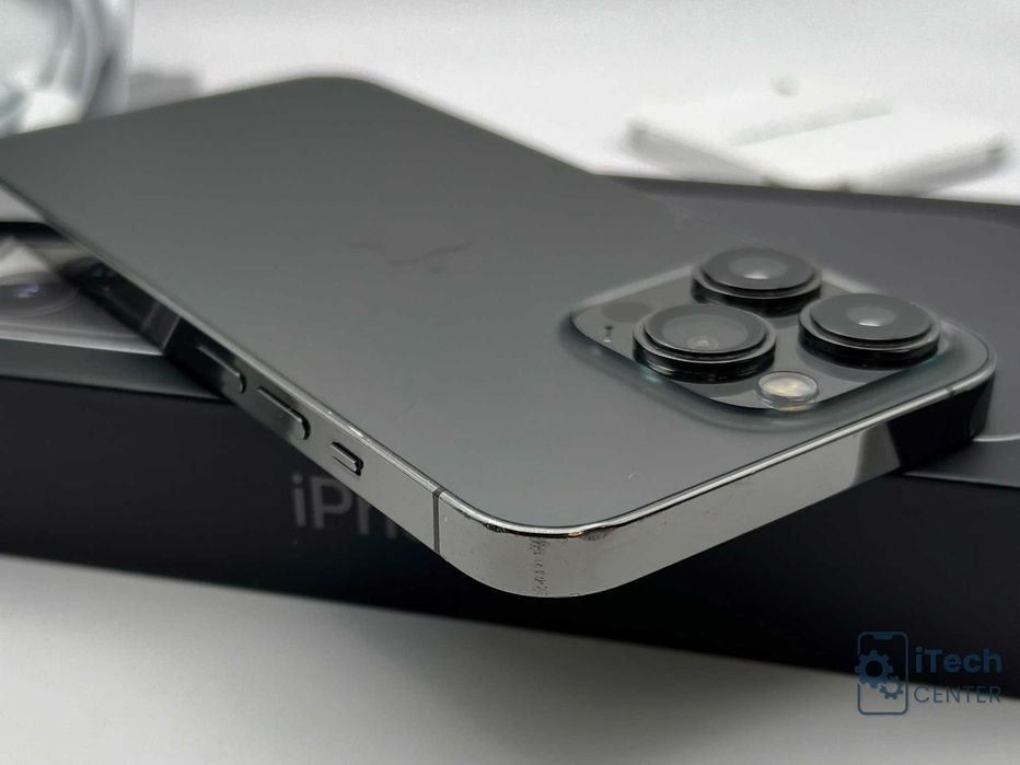 iPhone 13 Pro, 128GB, Graphite, 100% батерия, ОТЛИЧЕН, 1г. ГАРАНЦИЯ!