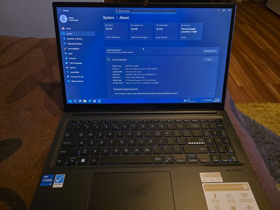 Vând Laptop Asus Vivobook 15X OLED 120 Hz 3K