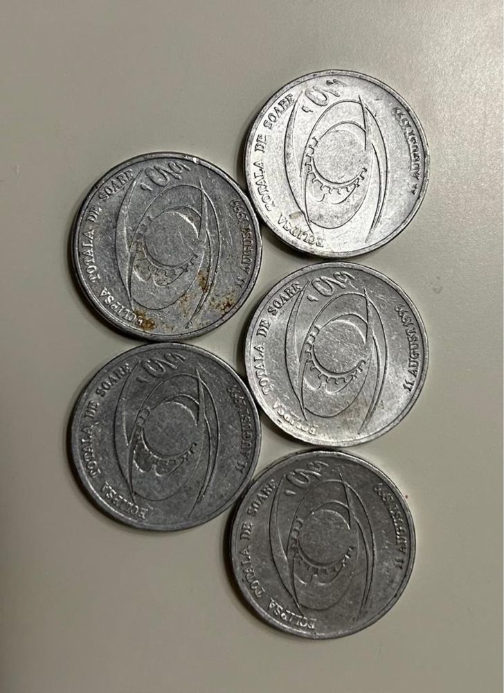 Moneda 500 Lei 1999 - Eclipsa Solara, Comemorative - 1999 - Romania