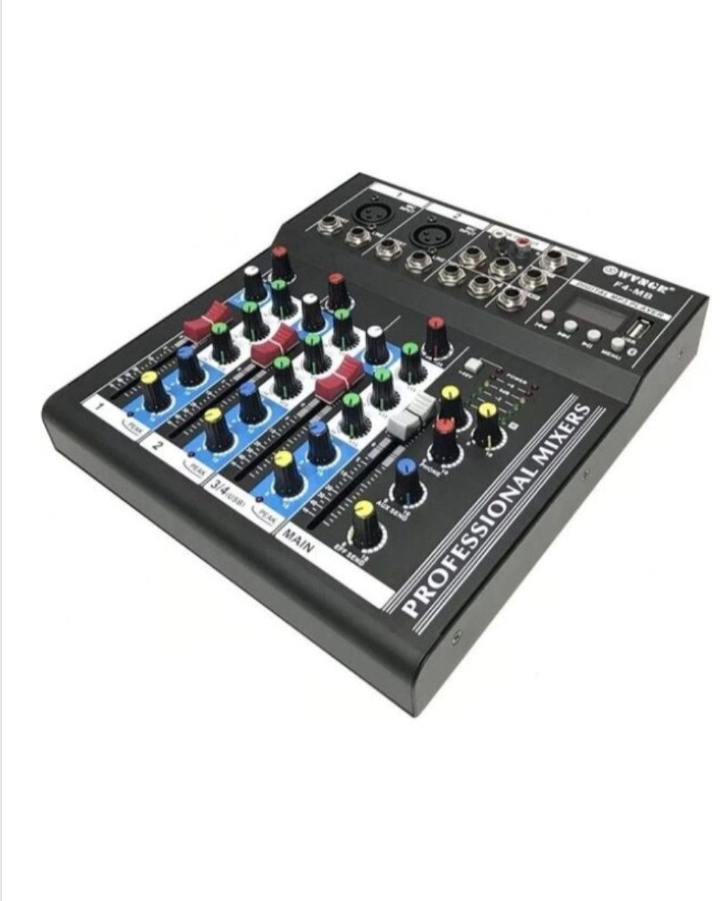 Mixer audio profesional bluetooth WVNGR F4-MB 4 canale