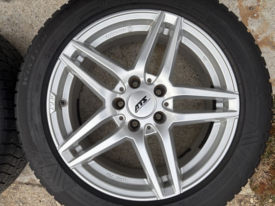 Roti iarna Mercedes C ATS R17 5x112 ET48.5 7J CB66.6 (jante, senzori)