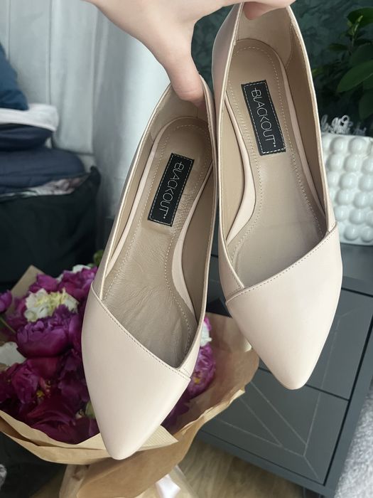 Balerini marca Blackout roz pudra