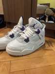 Jordan 4 metallic purple