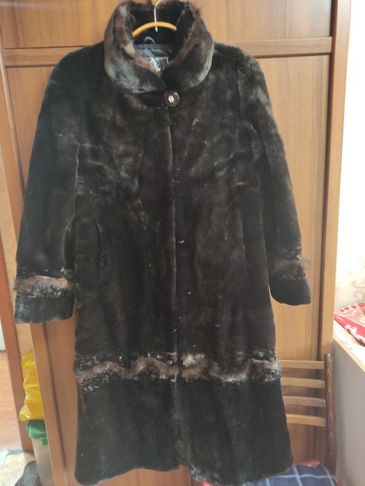Шуба из эко-шерсти HL VITIA, размер L
